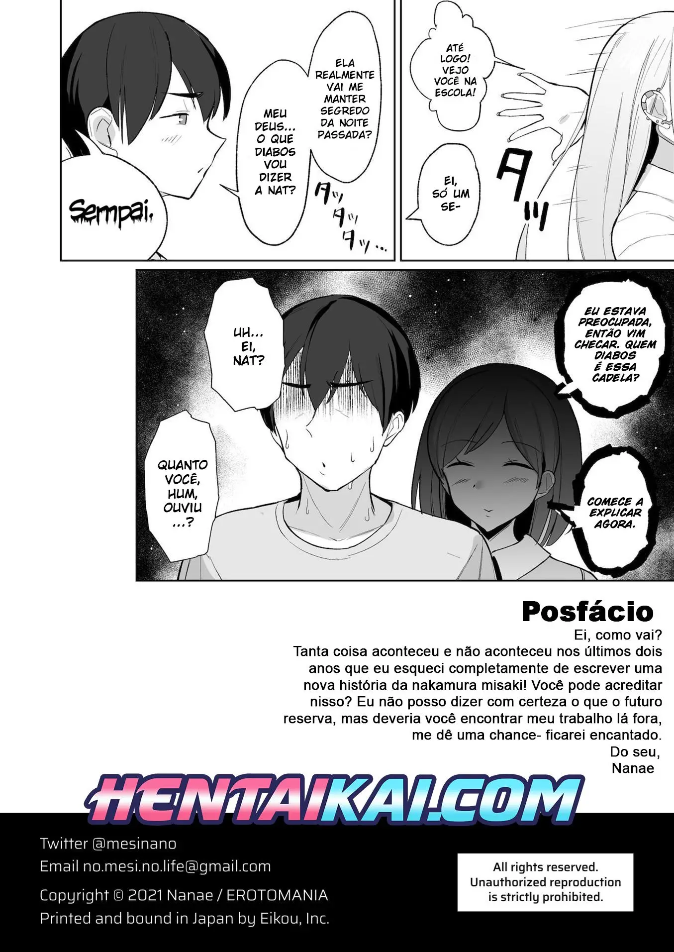 Esperando a Chuva Passar em Casa com uma Colegial Gyaru - Foto 37